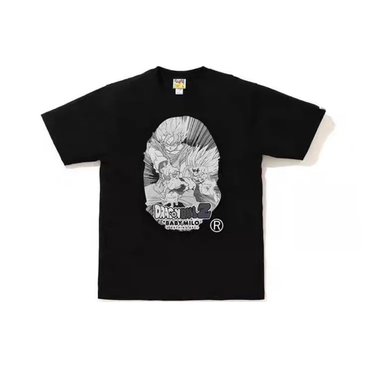 Bape X Dragon Ball Z Big Ape Head Tee-0