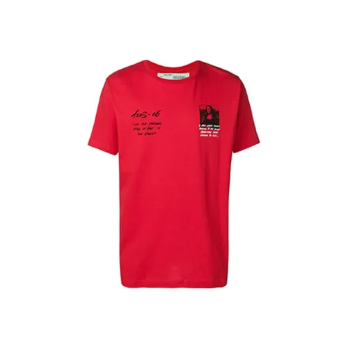 OFF WHITE Mona Lisa Series T Shirts Men
