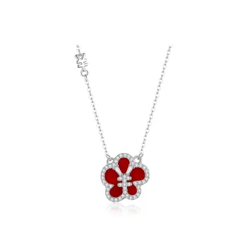 Lao Feng Xiang Agate Necklaces Women's