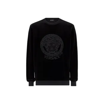 VERSACE Sweatshirts Men Black