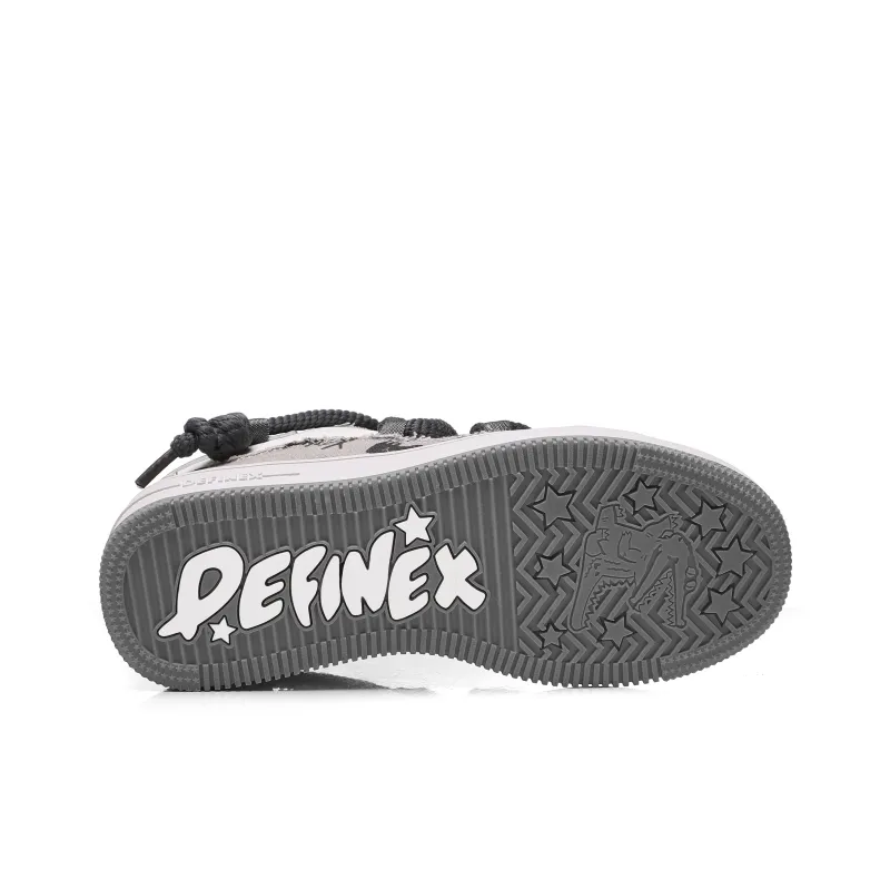DEFINEX Coverage Slip Resistant Water Resistant Wear Resistant Height Increasing Low Top Skateboard Shoes Unisex-17