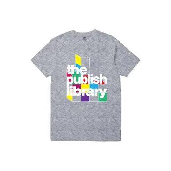PUBLISH Straight T-Shirt Men's Light Gray