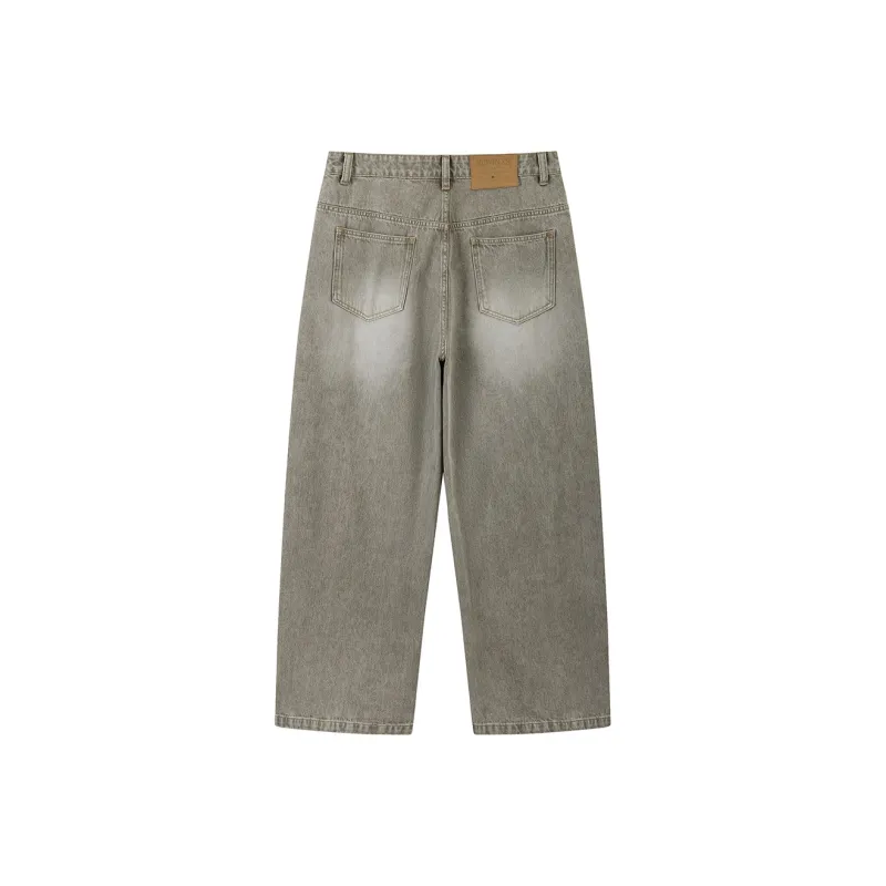 NewJnxs Silver Wing Series SS25 Jeans Unisex-1