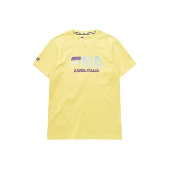 FILA FUSION T-Shirts Unisex Yellow