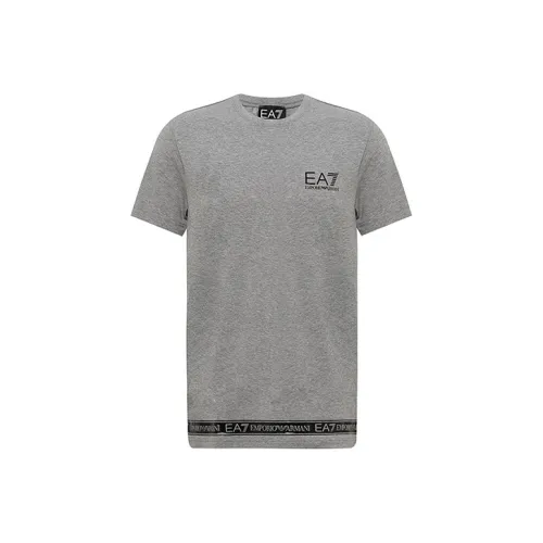 EMPORIO ARMANI EA7 SS21 T Shirt Men's Gray