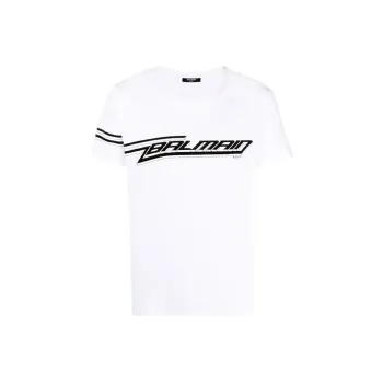 BALMAIN T Shirts Men White