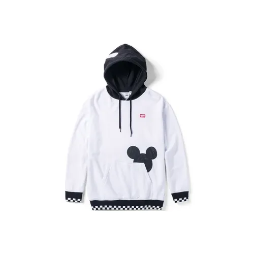 Disney X Vans X Disney Co brand Sweatshirts Women's White Black