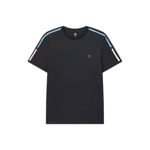 FILA T Shirts Men Navy Blue