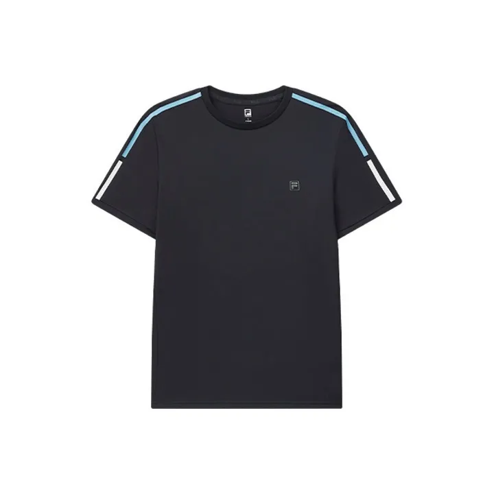 FILA T Shirts Men Navy Blue-0