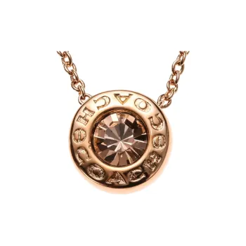 COACH Rhodium Plated Necklaces Women's Gold