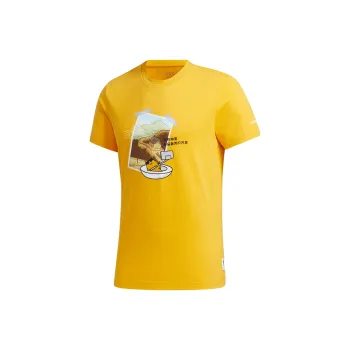 Adidas Neo x DANHUANGGE T Shirt Men's Yellow