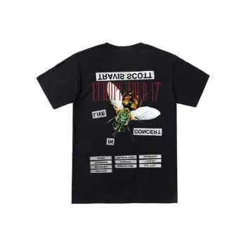 Travis Scott T Shirts Unisex Black