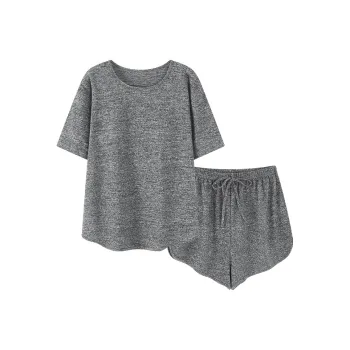 XIAFENYAN Pajama Set Women's Dark Gray