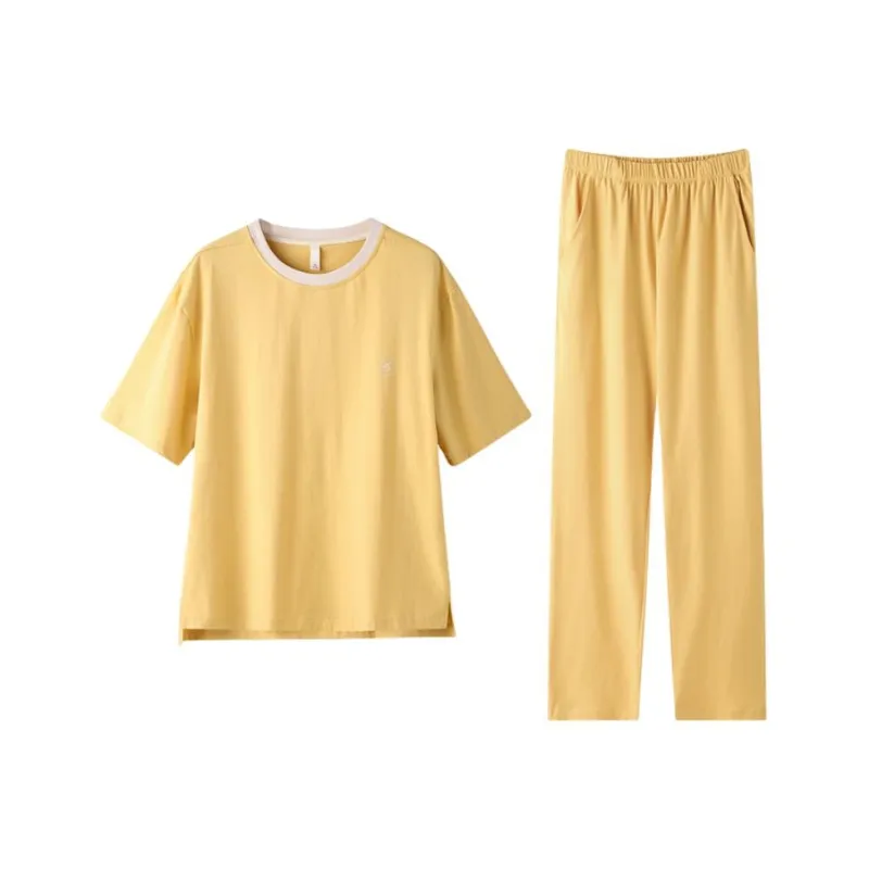 ZAO FU NIAO Pajama Set Women's Lemon-0