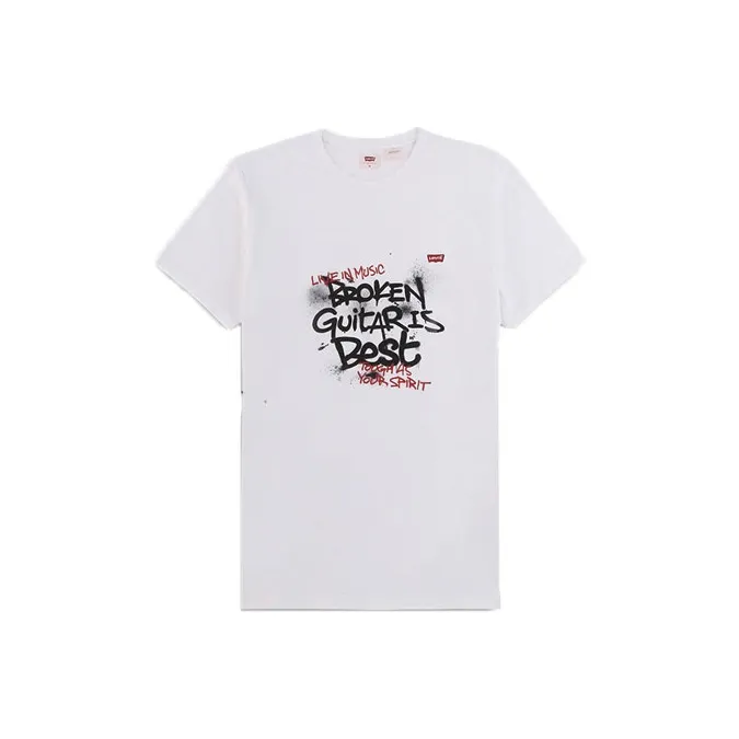 Levis T-Shirts Men White-0
