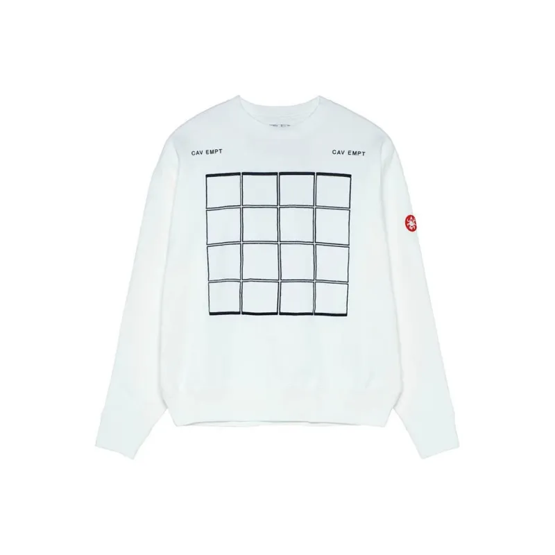 Cav Empt Sweatshirts Unisex White-0