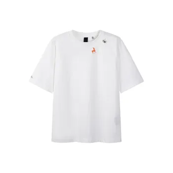 RICKYOUNG Straight T-Shirt Unisex White
