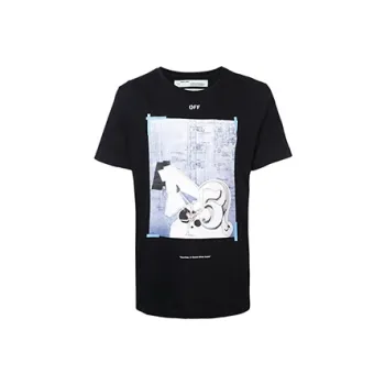 OFF WHITE Dondi White Square T Shirt