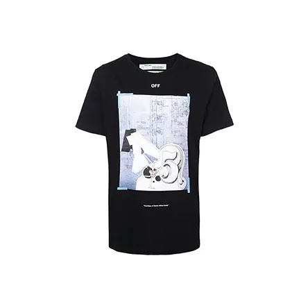 OFF WHITE Dondi White Square T Shirt