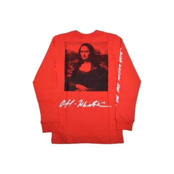 OFF WHITE Monalisa Graphic Print L/S T Shirt