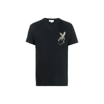 Alexander McQueen T Shirt Men's Black