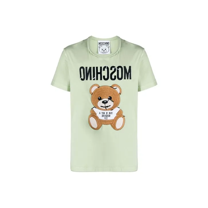 MOSCHINO SS21 T Shirt Men's Green-0