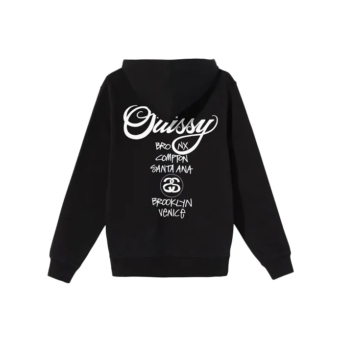 Stussy World Tour Zip Hoodie-3