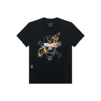 Givenchy Skull Short Sleeve T Shirt 'Black/Yellow'