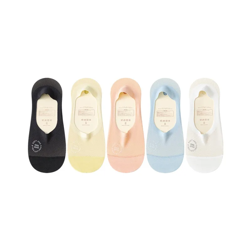 Caramella No Show Socks Women's 5 Pack-18
