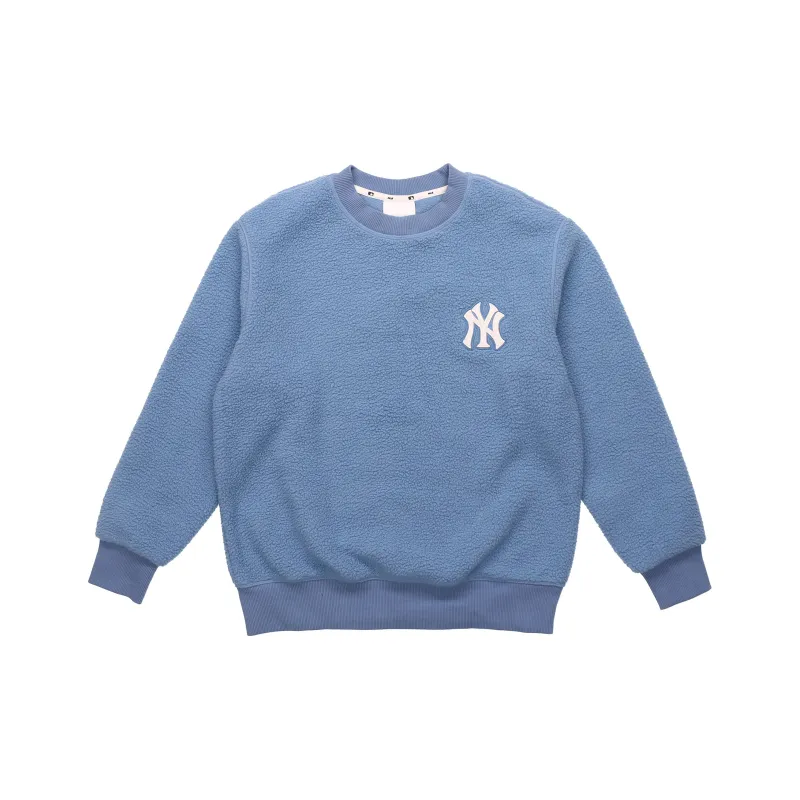MLB New York Yankees Sweatshirts Unisex Sky Blue-0