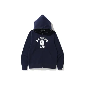 A BATHING APE College Full Zip Hoodie