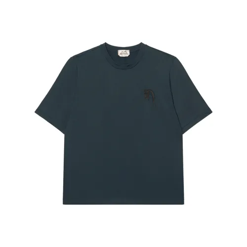HERMES T-Shirts Men Green