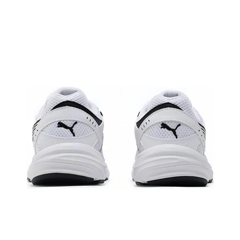 PUMA Axis Anti Slip Wear Resistant Low Top Casual Running Shoes Unisex White Black-3