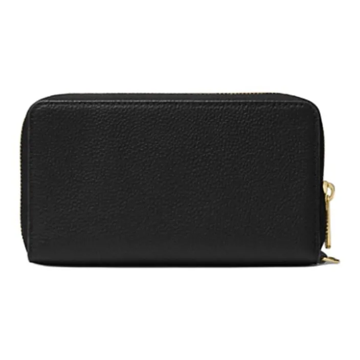 MICHAEL KORS Leather Wallet Tubas Unisex Black-1