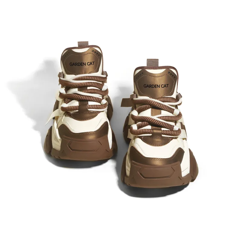 GARDEN CAT Cushioning Height Increase Low Top Chunky Sneakers Women's-3