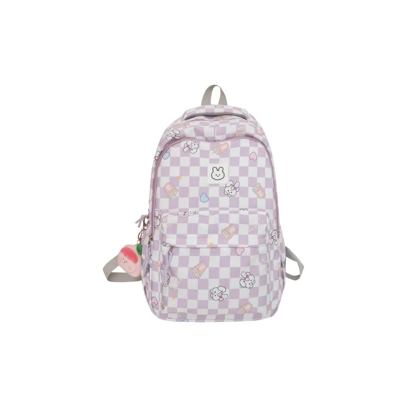 H YXIANG Nylon Backpack Women's Multicolor-2
