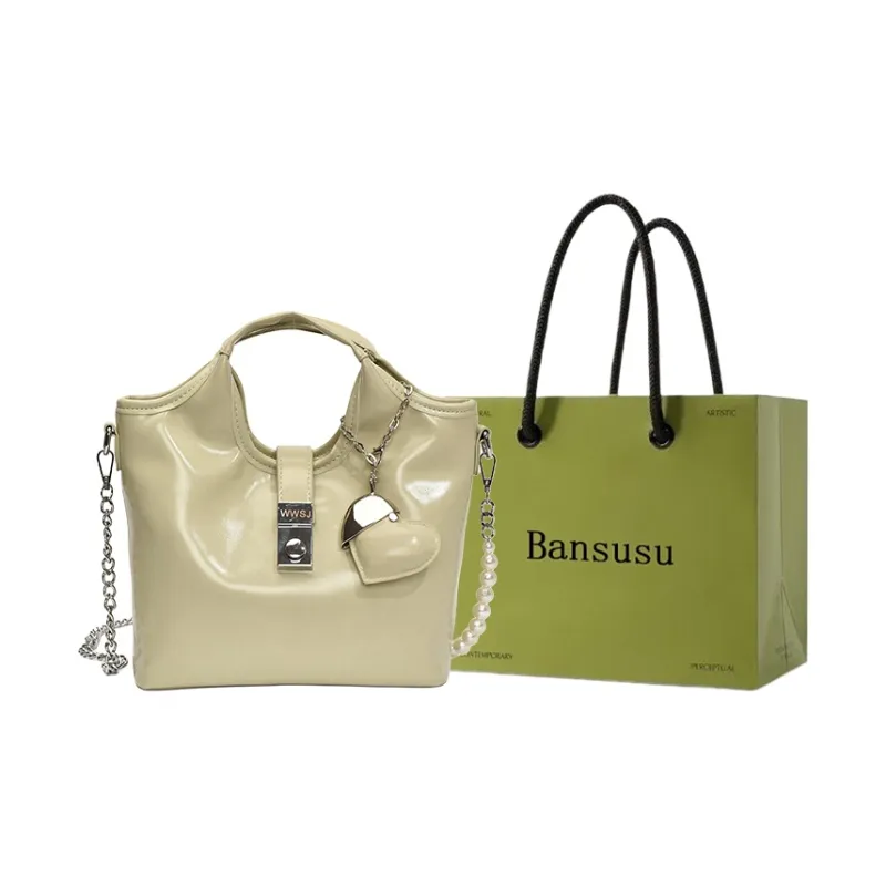 Bansusu PU Handbag Regular Women's White/Green/Black/Blue/Pink-12