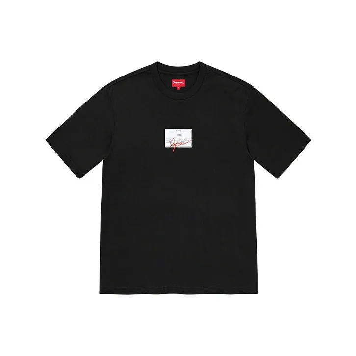 Supreme Signature Label S/S Top-2