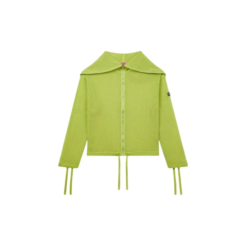 KENZO Mesh Zip up Hoodie-1