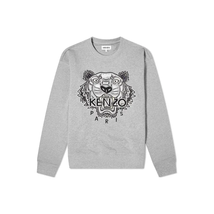 KENZO Sweatshirts Men Gray-0