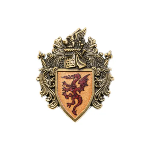 STARFORGED Warhammer Old World Merch Batoania Knight Shield Emblem Bastogne Military Flag Faction Brooch Badges