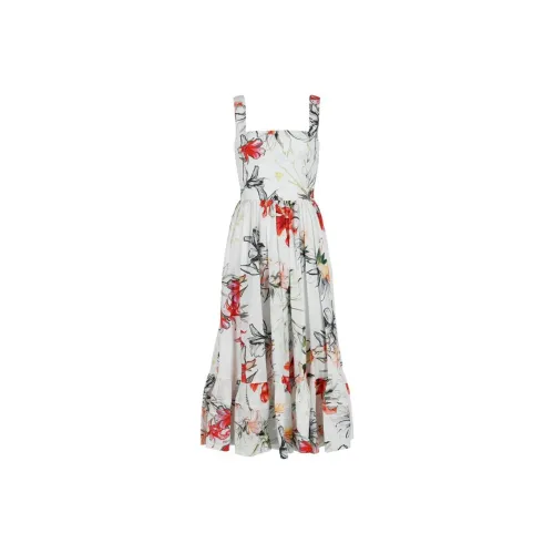 Alexander McQueen Slip Dresses Women's White