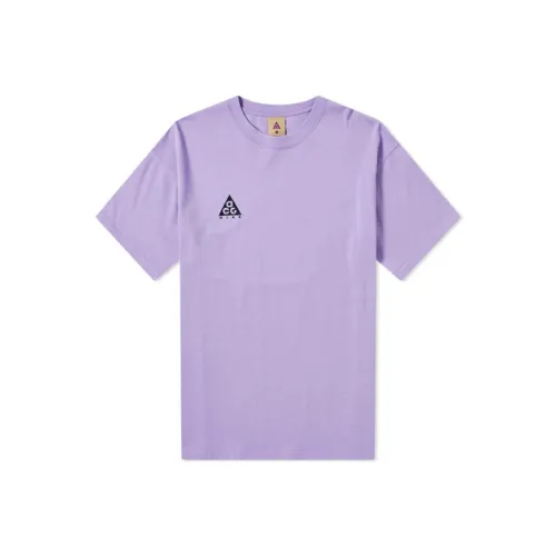 Nike ACG T-Shirts Men Light Purple