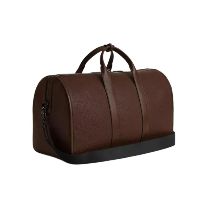 COACH Gotham Leather Travel Bag Men's Brown-1