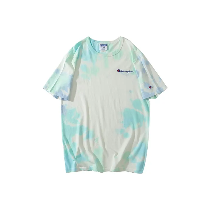 Champion Straight T Shirt US Version Unisex Multicolor-0