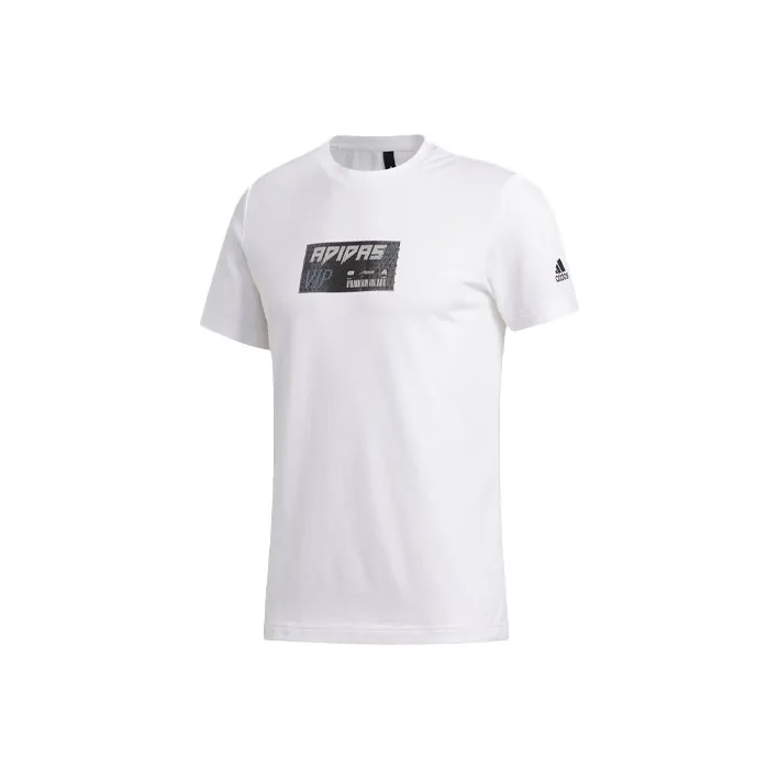 Adidas T Shirts Men White-0