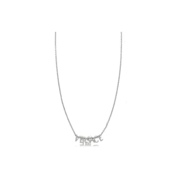 VERSACE Logo Lettering Necklace