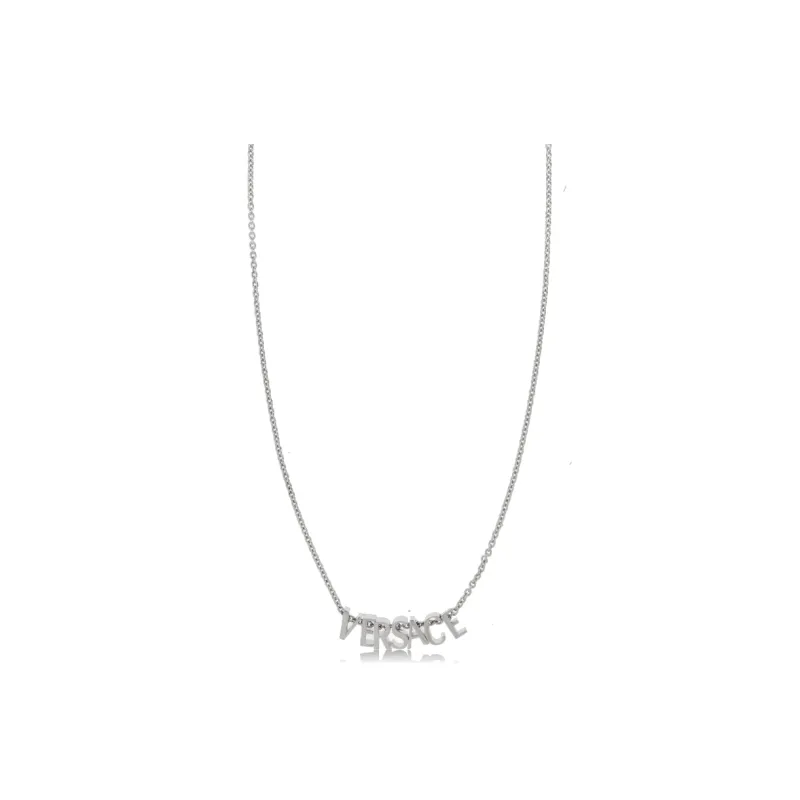 VERSACE Logo Lettering Necklace-0