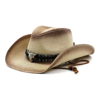 MEETSUNNY Paper Straw Hat Unisex