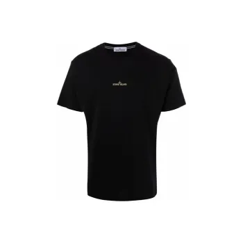 STONE ISLAND T Shirts Men Black